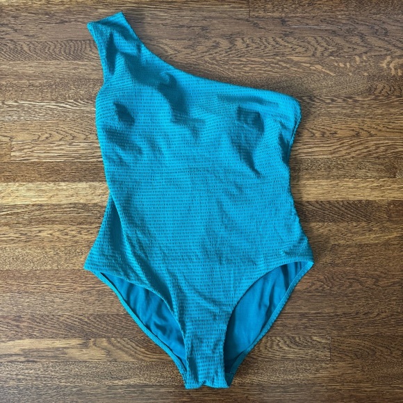 Sea Level Messina One-Shoulder Oncd-Piece Swimsuit in Vermont Size 8 - Picture 1 of 6